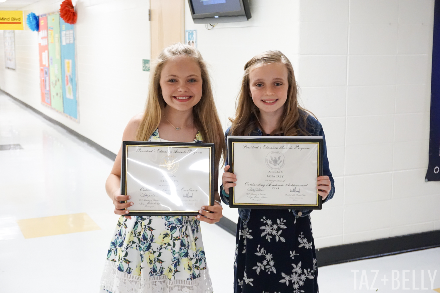 Ella's 5th Grade Graduation - Taz And Belly